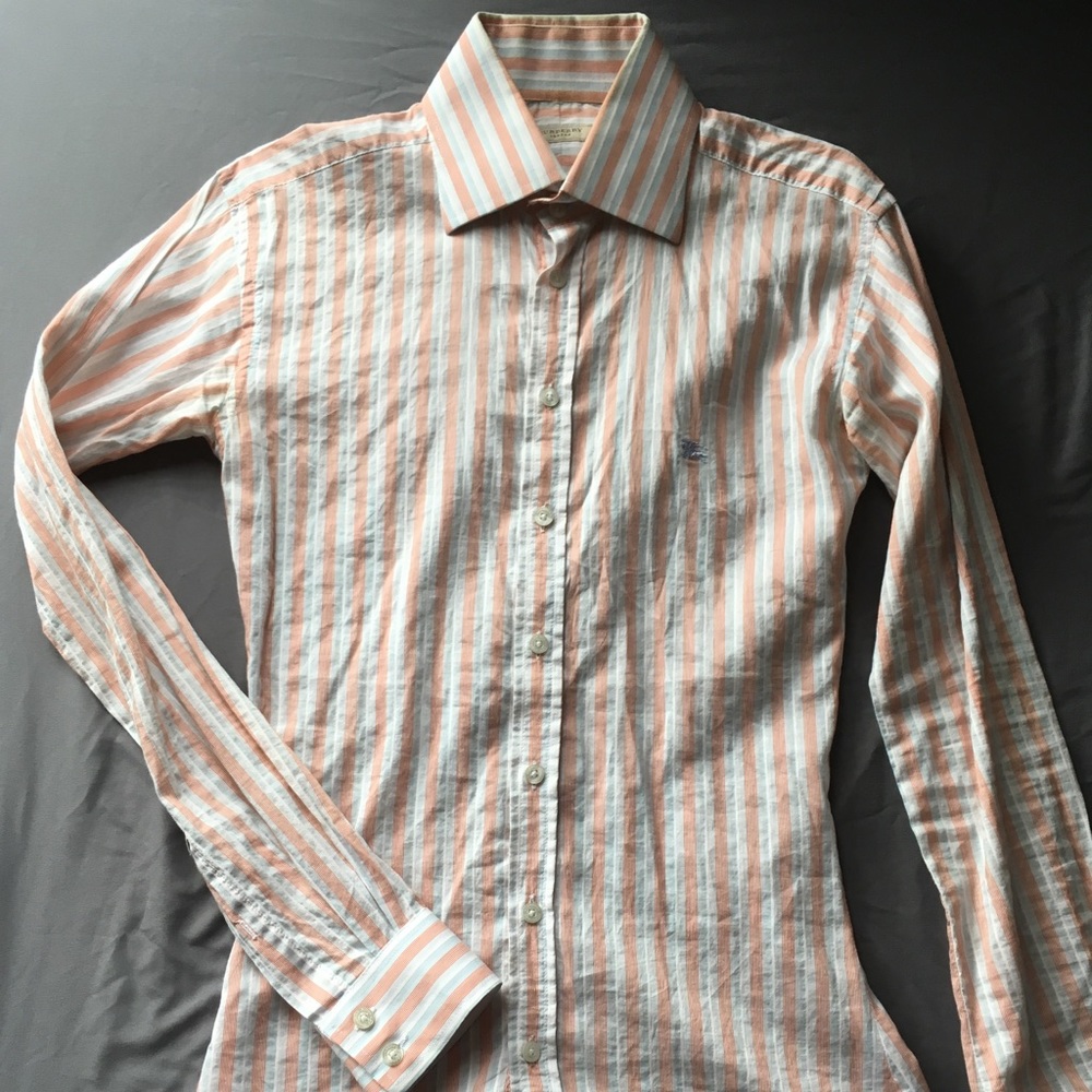 Tailored Slim Burberry Light cotton striped shirt